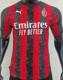 2025/26 AC Milan Home Player Version Soccer Jersey