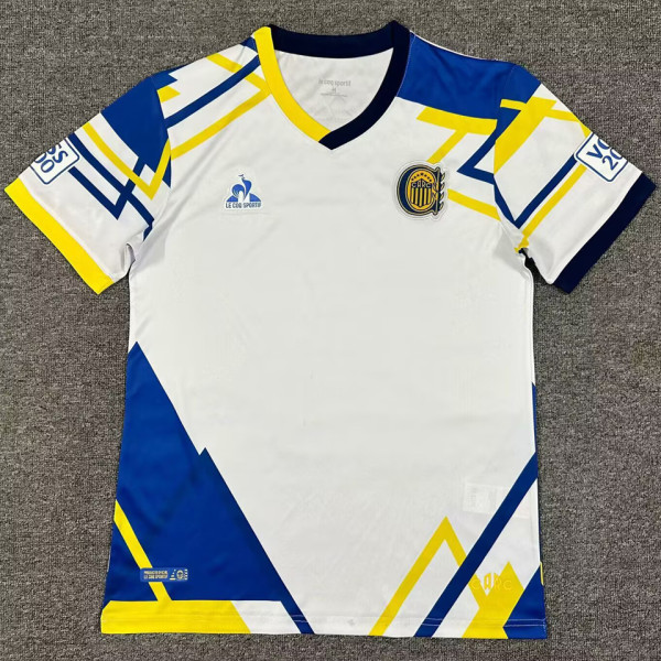 2025/26 Rosario Central Away Fans Soccer Jersey 罗萨里奥