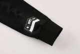 2025/26 JUV Black Hoody Zipper Jacket Windbreaker