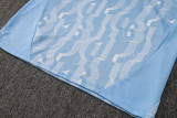 2025/26  Man City Light Blue Training Jersey(A Set)
