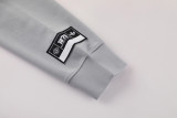 2025/26 M Utd Grey Hoody Zipper Jacket Windbreaker