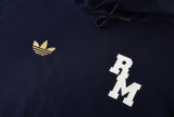 2025/26 RM Sapphire Blue Hoody Zipper Jacket Windbreaker
