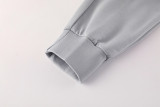 2025/26 M Utd Grey Hoody Zipper Jacket Windbreaker