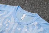 2025/26  Man City Light Blue Training Jersey(A Set)