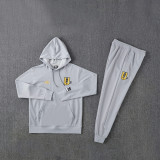 2025/26 M Utd Grey Hoody Zipper Jacket Windbreaker