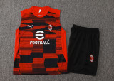 2025/26 AC  Red  Vest Training Jersey(A Set)