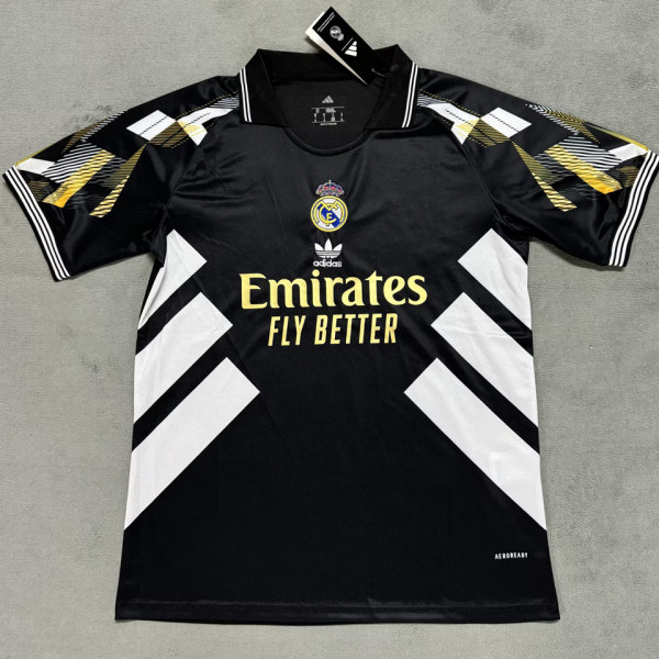 2025 RM Special Edition Black Fans Soccer Jersey