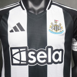 WINNERS #25 Newcastle Home Player Version Jersey 2024/25（SAM FENDER People Watching有号下广告）★★