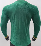 2025 Mexico Green Special Edition Player Version Long Sleever Jersey