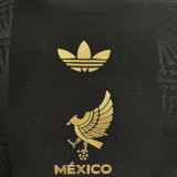 2025 Mexico Black Special Edition México de Oro Player Version Long Sleeve  Jersey
