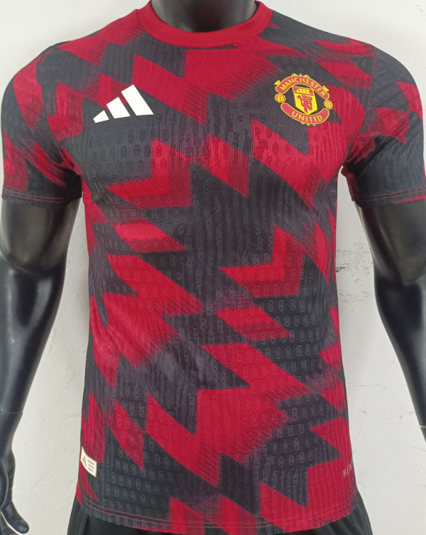 2025 M Utd Training Player Version Soccer Jersey