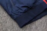 2025/26 PSG White Sapphire Blue Windbreaker （A Set）