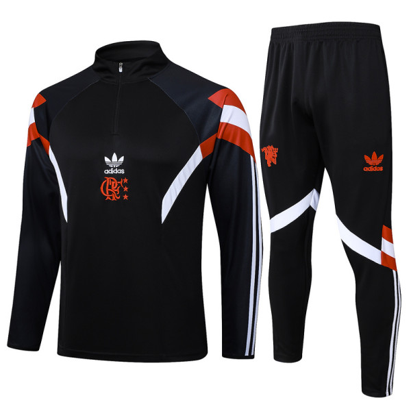 2025/26 Flamengo Black Sweater Tracksuit