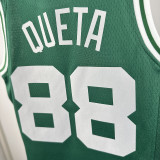 Celtics QUETA #88 Green Kids NBA Jersey 热压