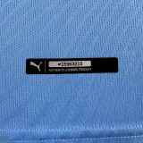 2019/20 Man City Home Blue Retro Soccer Jersey