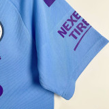 2019/20 Man City Home Blue Retro Soccer Jersey
