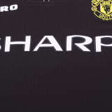 1998/99 M Utd Black Retro Kids Soccer Jersey