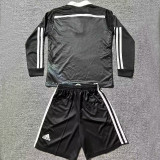 2014/15 RM Black Dragon Retro Kids Long Sleeve Soccer Jersey