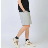 2025 NK Grey Pure Cotton Short Pants 浅灰