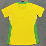 2025/26 Brazil Home Yellow Women Soccer Jersey  女