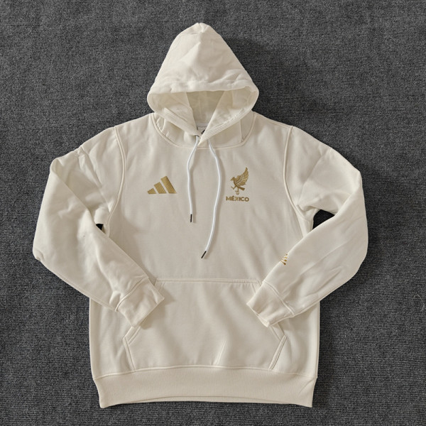2025/26 Mexico  White 125th Hoody 125周年