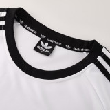 2025 AD~White Long Sleeve Soccer Training Jersey