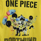 2025 BVB x ONE PIECE Yellow Fans Soccer Jersey