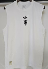 2025 M Utd White Vest Jersey