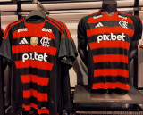 2025/26 Flamengo Home Player Version Soccer Jersey
