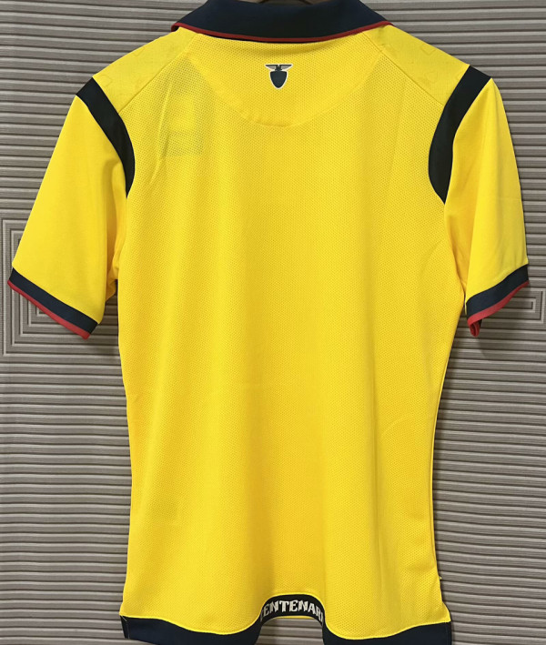 2025/26 Ecuador Home Yellow Fans Soccer Jersey