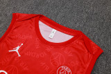 2025/26  PSG Red Vest Training Jersey(A Set)喷墨