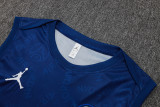 2025/26  PSG Sapphire Blue Vest Training Jersey(A Set) 喷墨