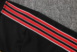 2025/26 M Utd Black Jacket Tracksuit