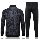 2025/26 Corinthians Black Jacket Tracksuit 喷墨