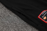 2025/26 M Utd Black Jacket Tracksuit