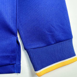 1996/97 Boca Home Blue Retro Long Sleeve Soccer Jersey