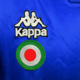 1995/96 JUV Away Blue Retro Long Sleeve Soccer Jersey