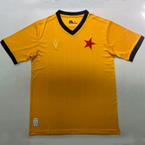 2025 Belgrade Red Star 80Th Special Edition Fans Jersey   贝尔格拉红星