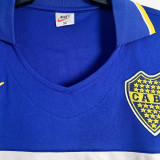 1996/97 Boca Home Blue Retro Long Sleeve Soccer Jersey