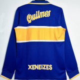 1996/97 Boca Home Blue Retro Long Sleeve Soccer Jersey