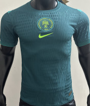 2025/26 Nigeria Away Green Player Version Soccer Jersey