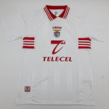 1997/1999 Benfica Away White Retro Soccer Jersey
