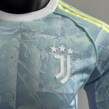 2025/26 JUV Away Player Version Long Sleeve Soccer Jersey