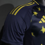 2025 Boca Third Black Player Version Soccer Jersey