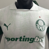2025/26 Palmeiras Away White Player Version Soccer Jersey