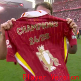 CHAMPIONS 24/25 LFC Home Player Version Soccer Jersey 2024/25   球员版