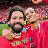CHAMPIONS 24/25 LFC Home Player Version Soccer Jersey 2024/25   球员版