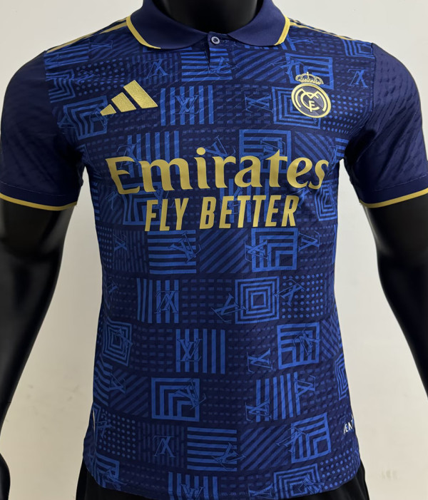2025 RM Special Edition Player Version Soccer Jersey 有领
