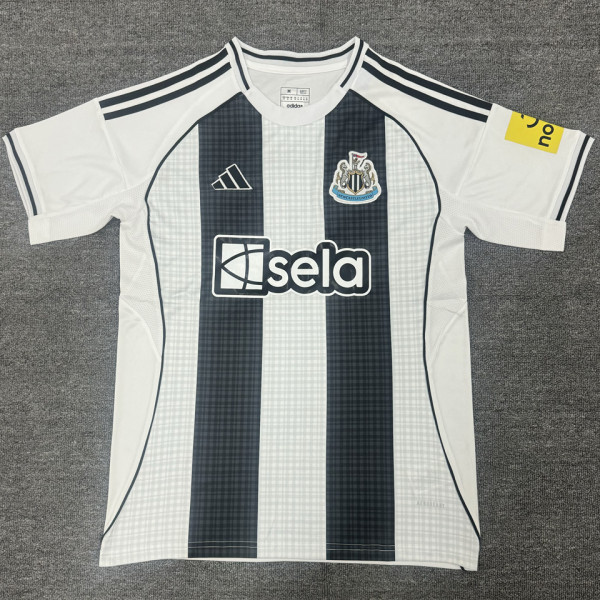 2025/26 Newcastle Home Fans Soccer Jersey