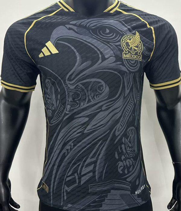2025 Mexico Special Edition Player Version Soccer Jersey 金边领